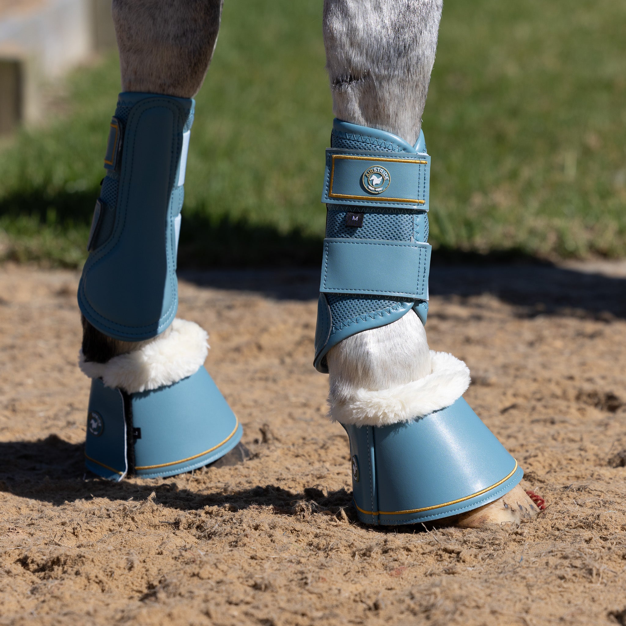 AIRSTRIDE® Tendon Boot (Pair): Teal image 4