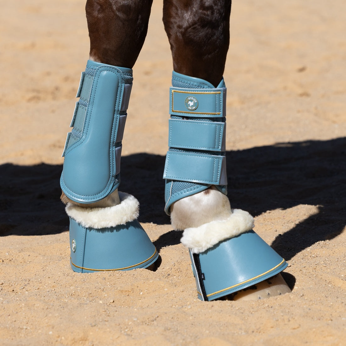 AIRSTRIDE® Bell Boots: Teal image 1