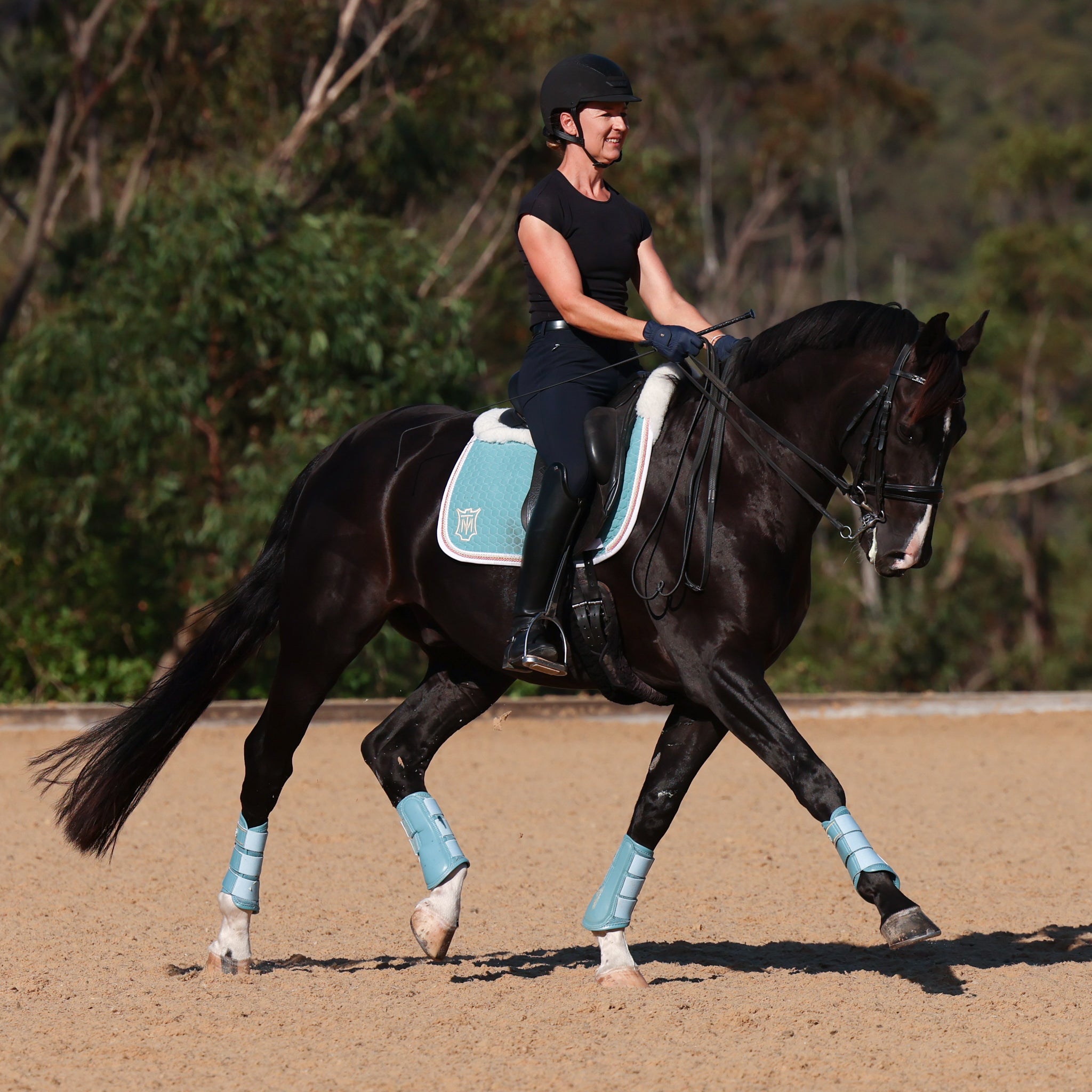 AIRSTRIDE® Tendon Boot (Pair): Teal image 3