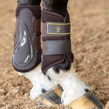 PRO Tendon Boot Pair: Brown
