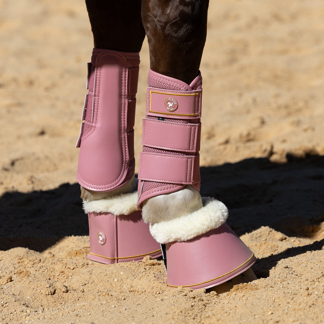 AIRSTRIDE® Tendon Boot (Pair): Dusty Rose image 3